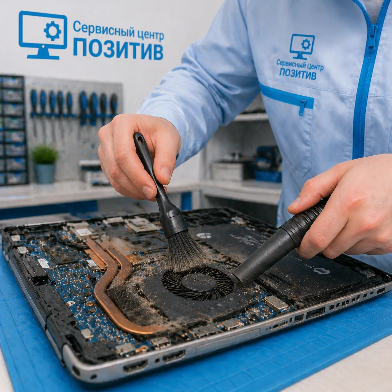 чистка ноутбука HP в Мурманске