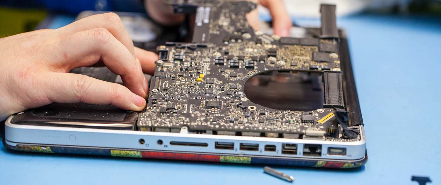 Замена или ремонт видеочипа ноутбука Apple MacBook в Мурманске