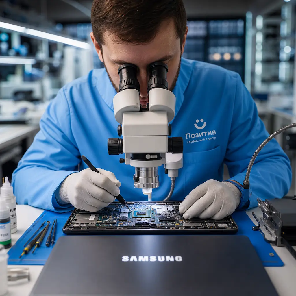 Замена видеокарты ноутбука Samsung в Мурманске