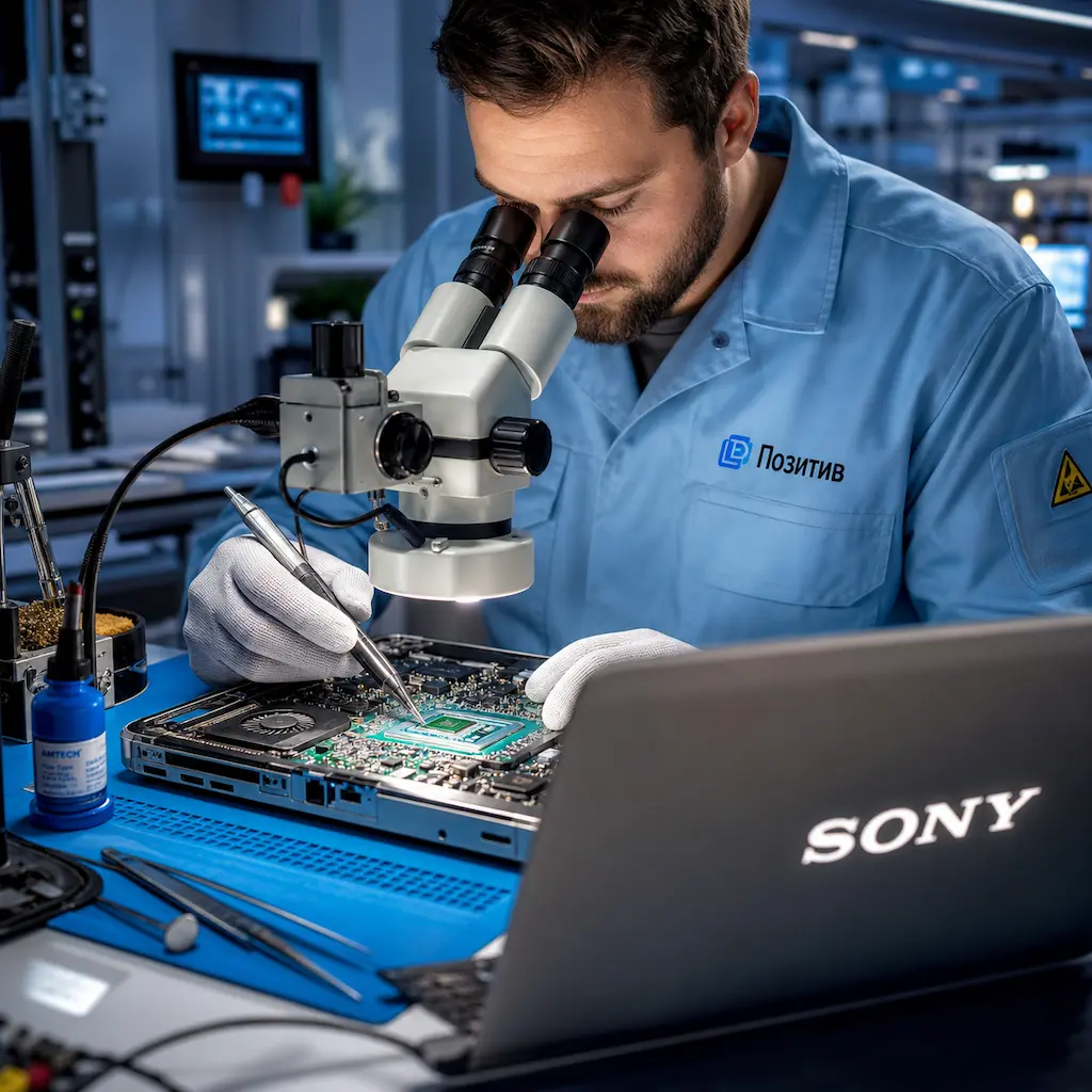 Замена видеокарты ноутбука Sony в Мурманске