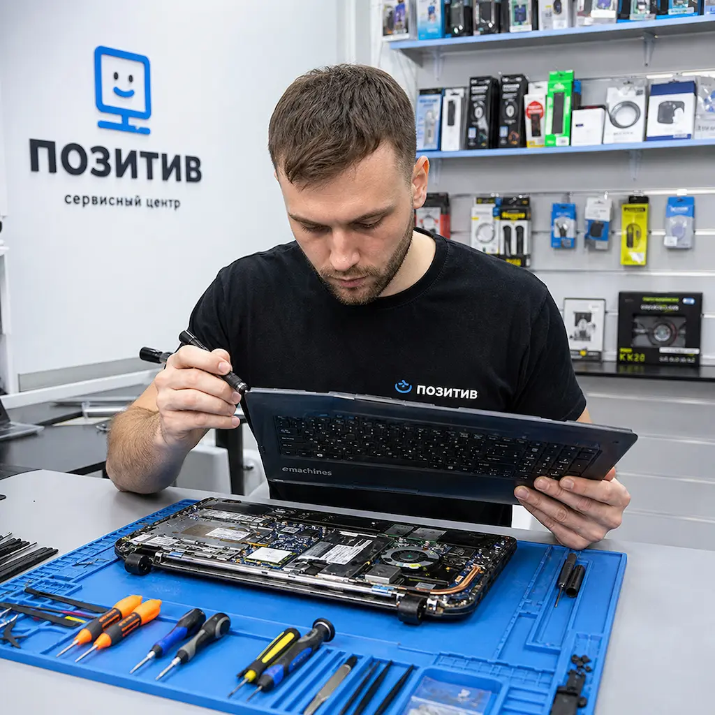 заменить клавиатуру на ноутбуке Emachines в Мурманске