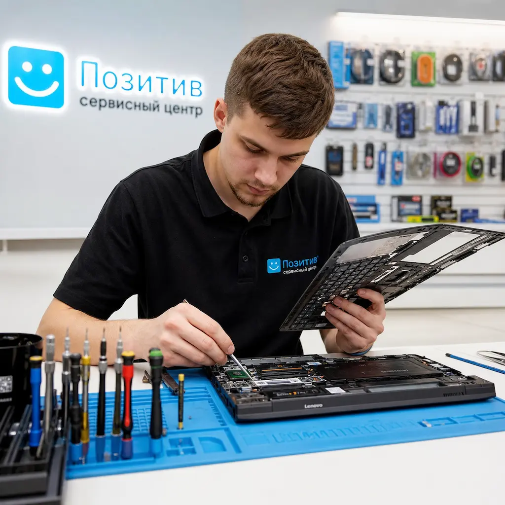 заменить клавиатуру на ноутбуке Lenovo в Мурманске