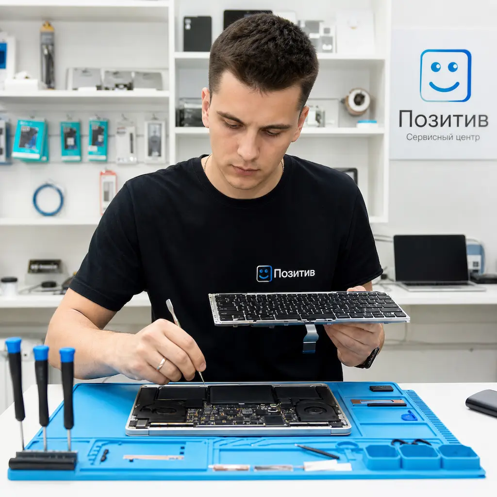 заменить клавиатуру на Apple Macbook в Мурманске