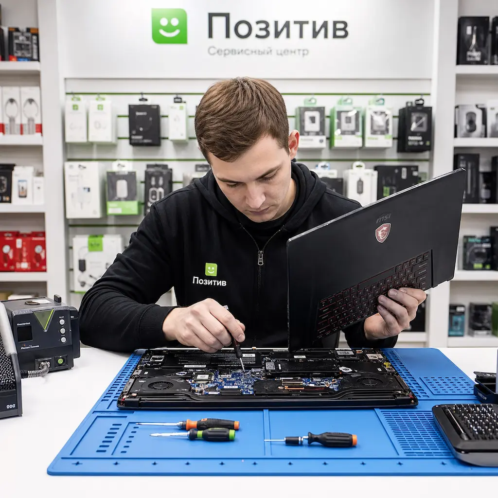 заменить клавиатуру на ноутбуке MSI в Мурманске