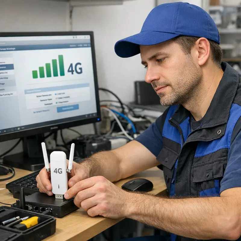 Настройка LTE модема в Мурманске