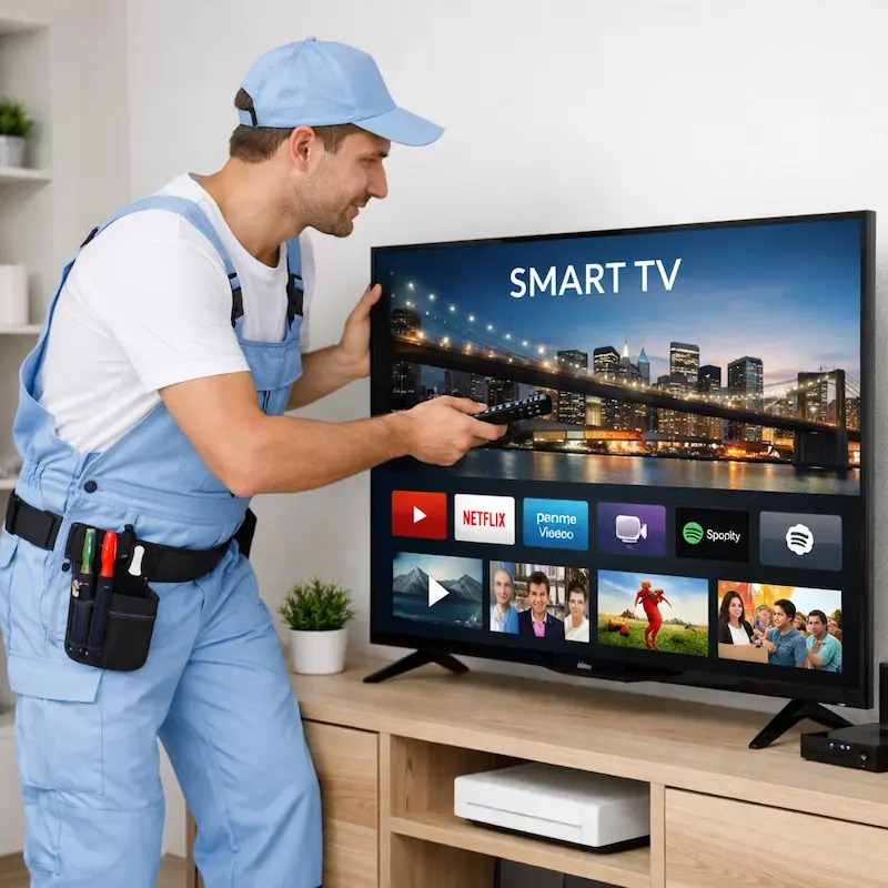 Как вызвать мастера для настройки Smart TV в Мурманске