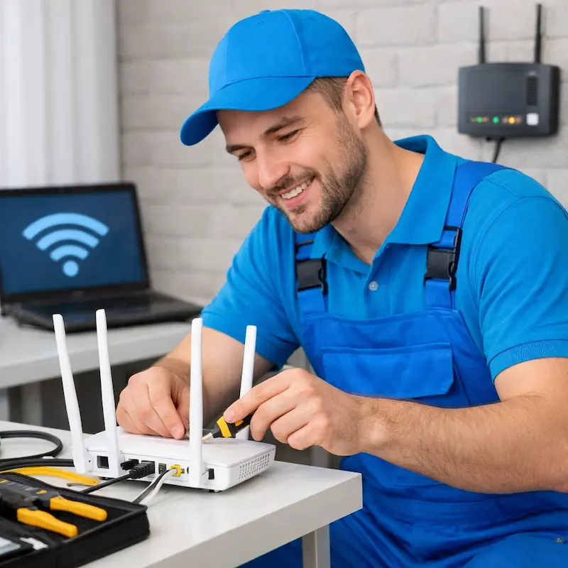 Настройка Wi - Fi в Мурманске