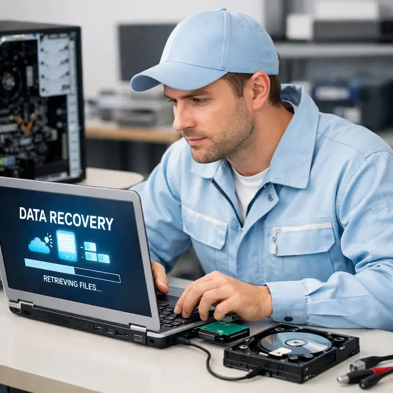 Восстановление данных и файлов в Мурманске