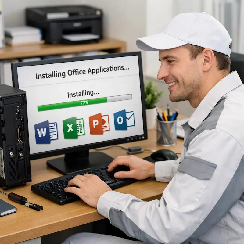 Установка и настройка программ на компьютере в Мурманске