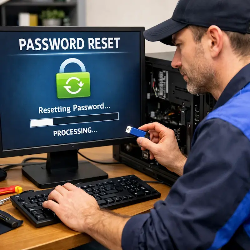 Удаление пароля на компьютере в Мурманске