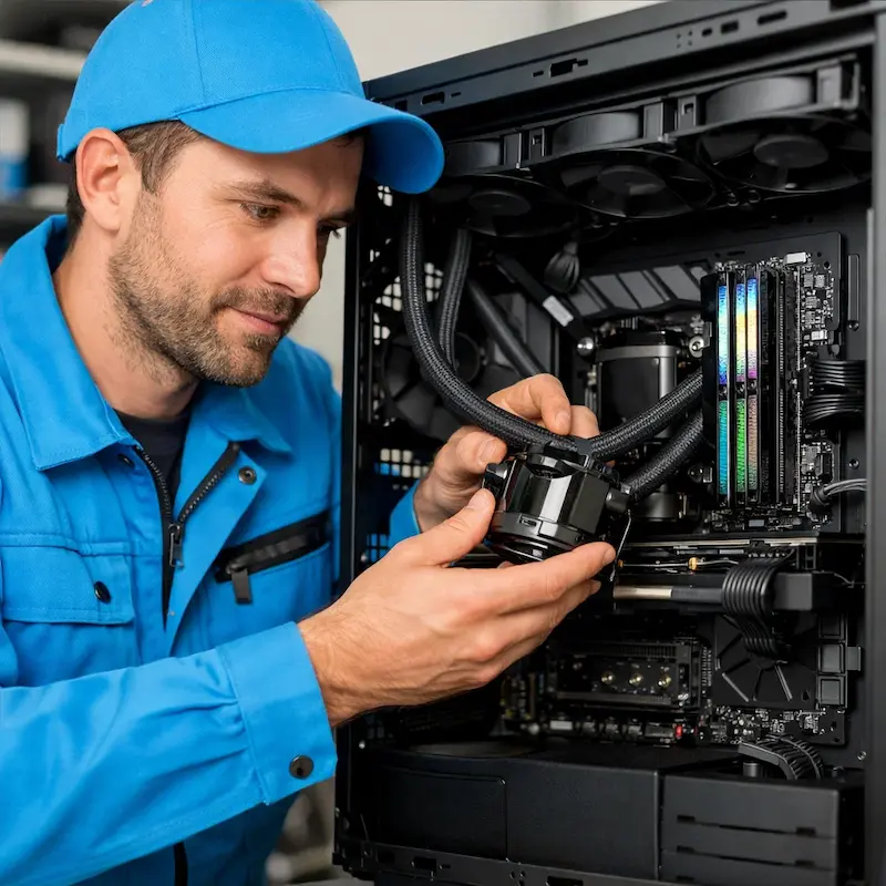 Установка СЖО на ПК в Мурманске