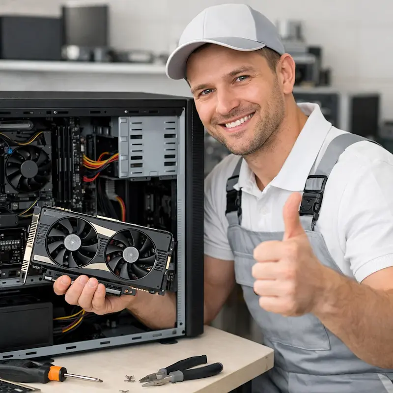 Замена видеокарты ПК в Мурманске