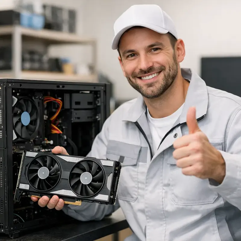 установка видеокарты на ПК в Мурманске