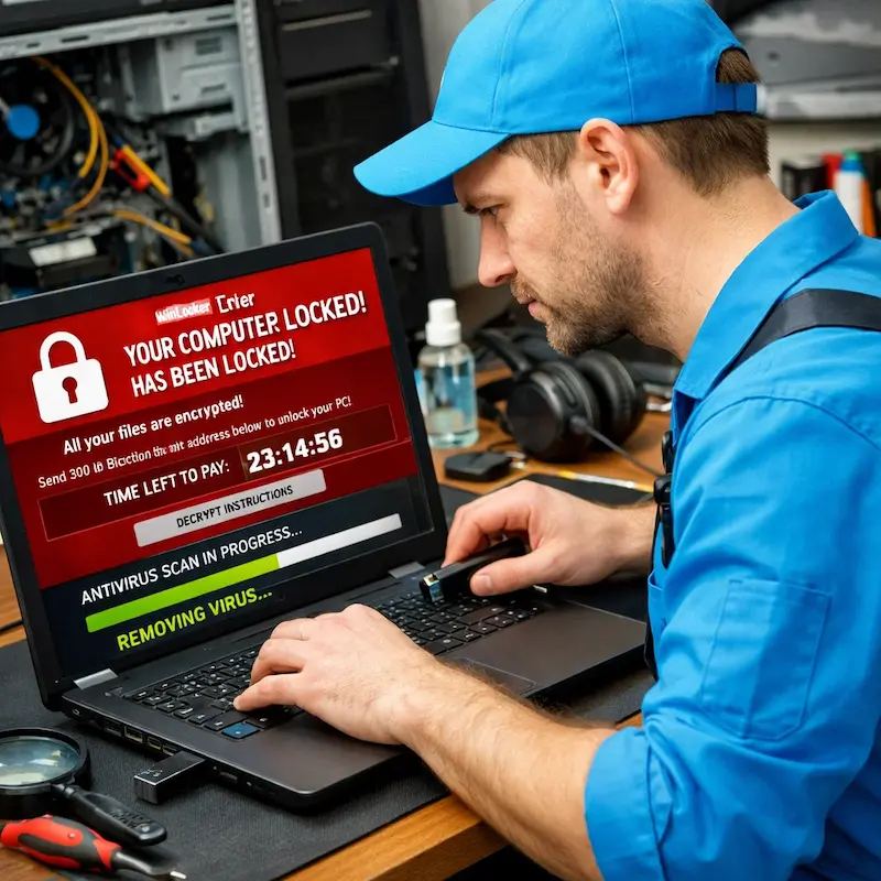 Удалить винлокер в Мурманске